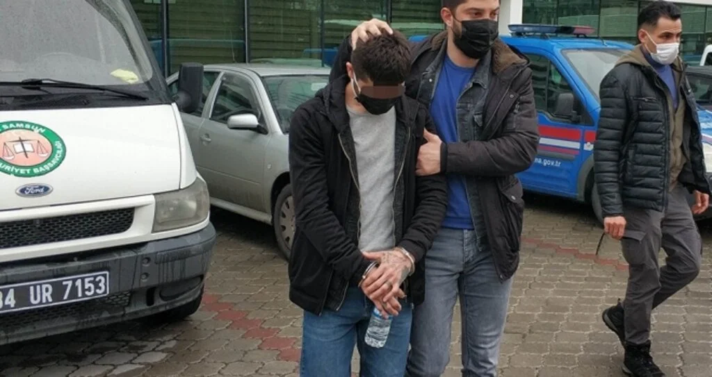 Hapis cezası bulunan genç tutuklandı 