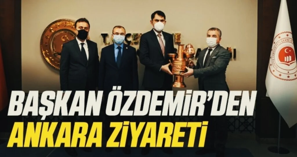 Havza Belediye Başkanı Sebahattin Özdemir'den Ankara Ziyareti