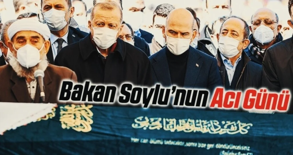İçişleri Bakanı Soylu'nun annesi Servet Soylu son yolculuğuna uğurlanıyor
