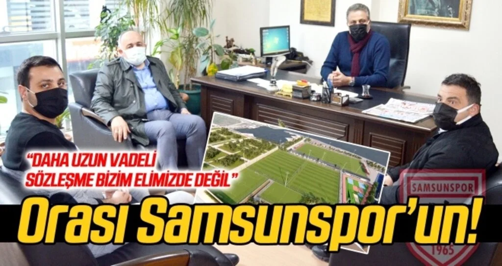 İl Müdürü Kasapoğlu: Orası Samsunspor'un olacaktır!