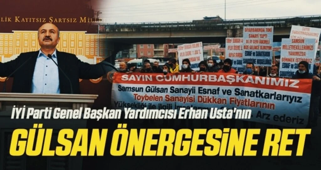 İYİ Parti Genel Başkan Yardımcısı Erhan Usta'nın Gülsan önergesine ret 