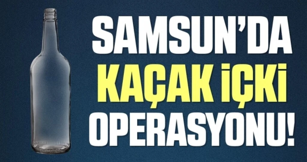 Jandarma’dan ‘Kaçak içki’ operasyonu