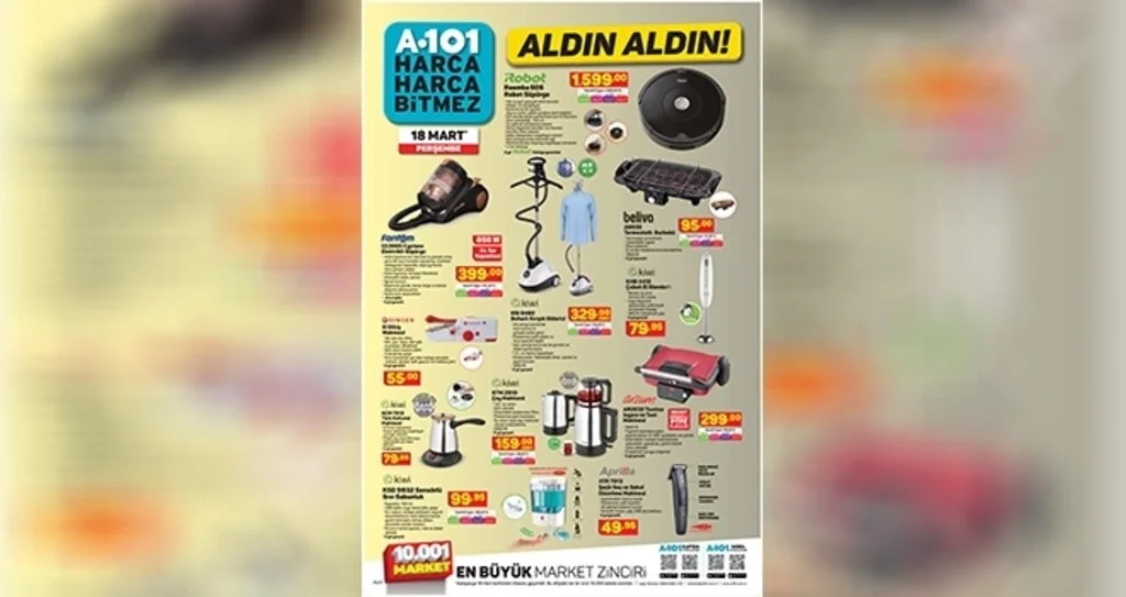 Kaçırılmayacak Teknolojik Ürünler Bu Hafta da A101 Marketlerinde