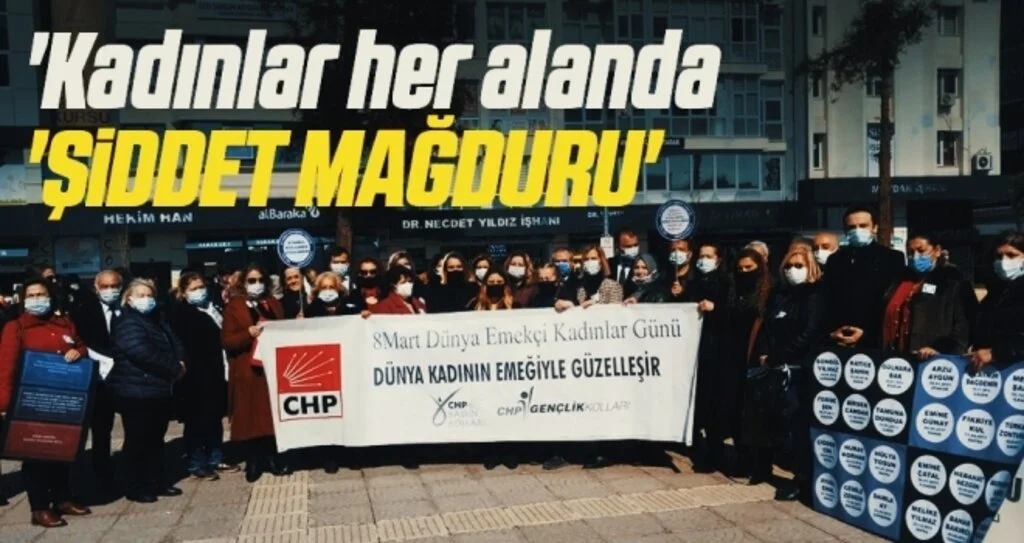 'Kadınlar her alanda 'ŞİDDET MAĞDURU'