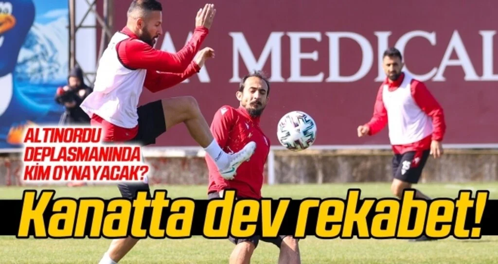 Kanatta dev rekabet! Altınordu maçında kim oynayacak?