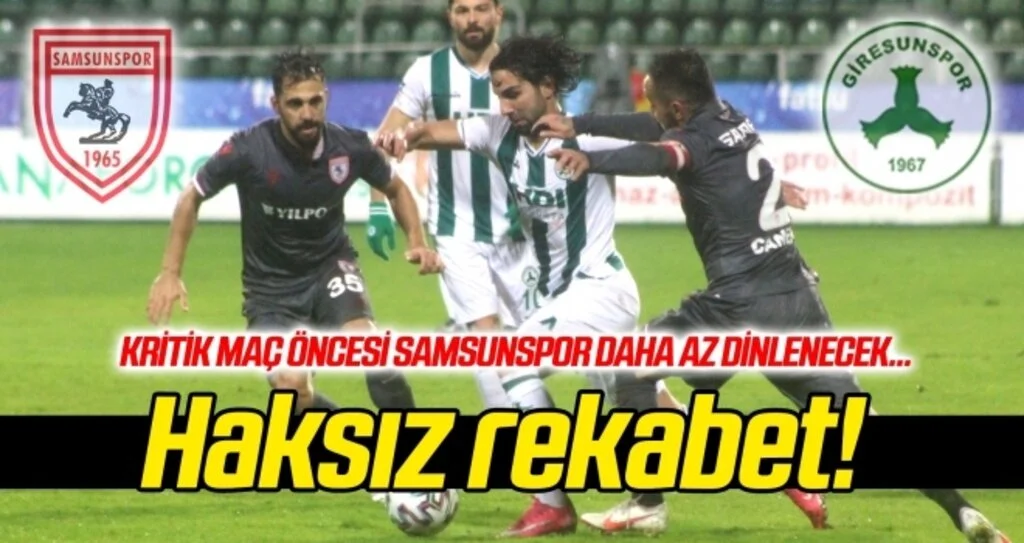 Kritik maç öncesi TFF'den 'haksız rekabet!'