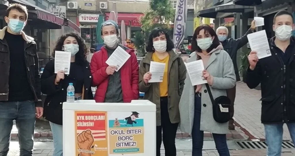 KYK borçlu öğrenciler dayanışma platformu kurdu