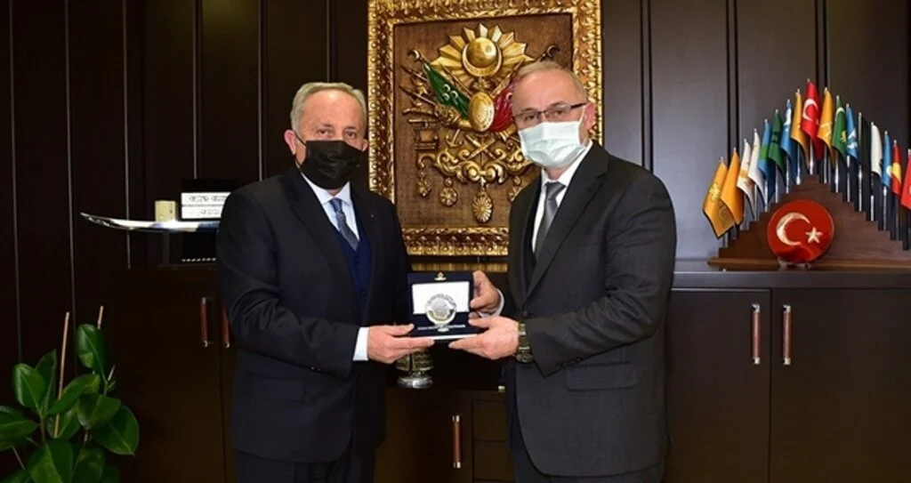 Mehmetçik Vakfı Samsun Temsilciliğinden rektörlük ziyareti