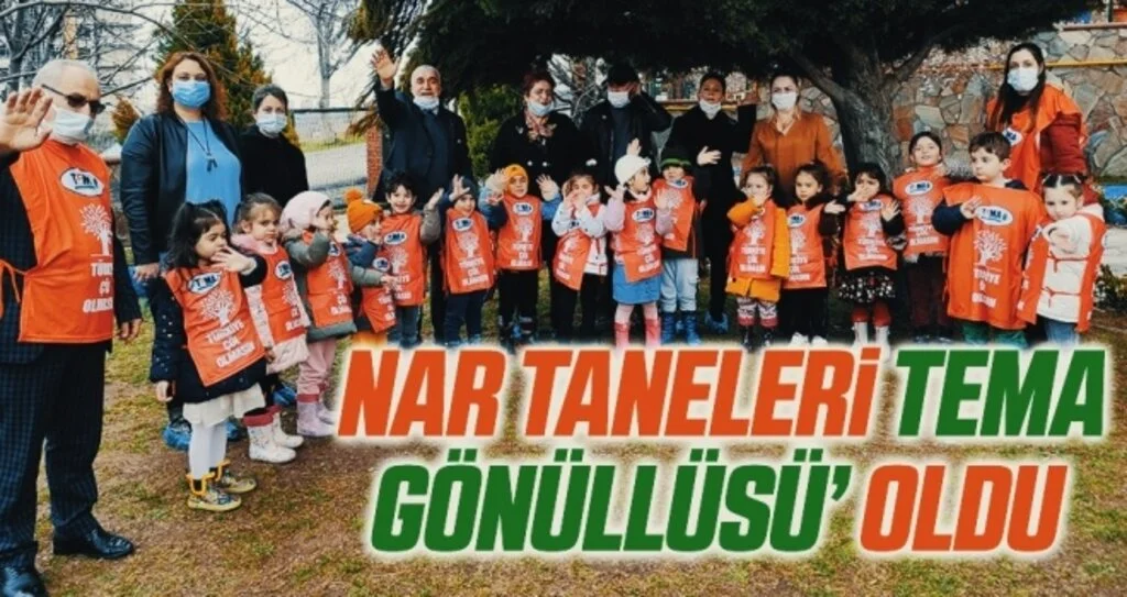 Nar Taneleri ‘TEMA Gönüllüsü’ oldu 