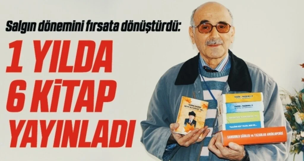 Salgın dönemini fırsata dönüştürdü: 1 yılda 6 kitap yayınladı
