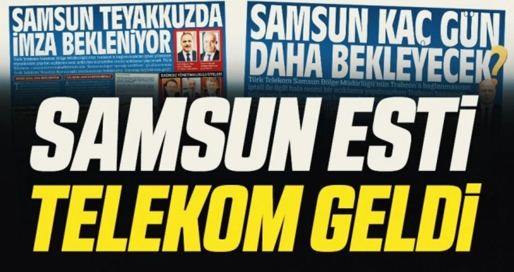Samsun Esti Telekom Geldi