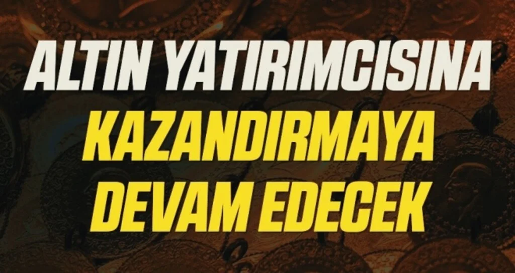 Samsun Kuyumcular Odası Başkanı Salih Özman: Altın yatırımcısına kazandırmaya devam edecek