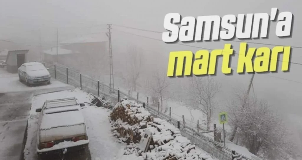 Samsun'a mart karı