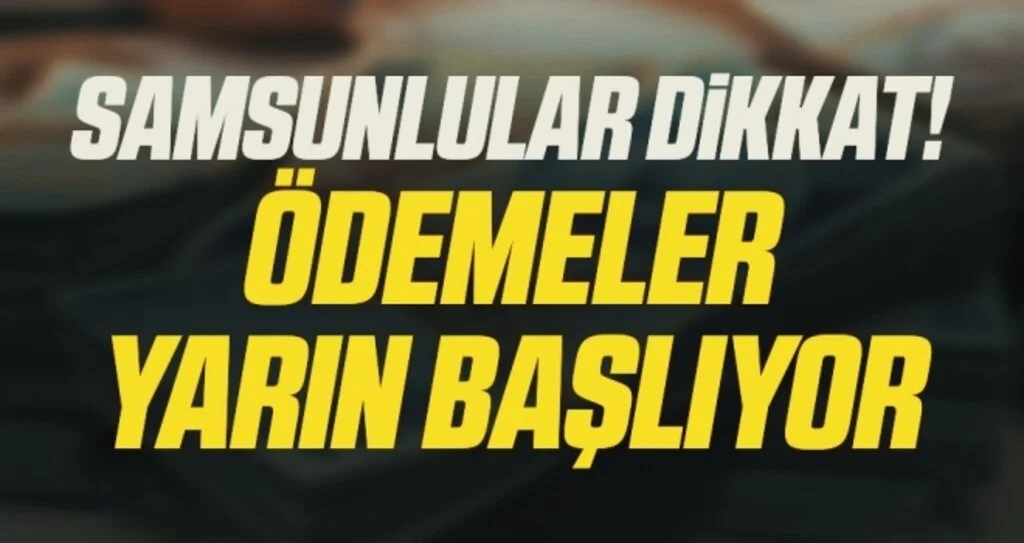Samsun'da 62,5 milyon TL mazot ve gübre desteği ödemesi yapılacak