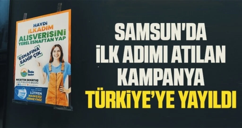 Samsun'da ilk adımı atılan kampanya Türkiye’ye yayıldı