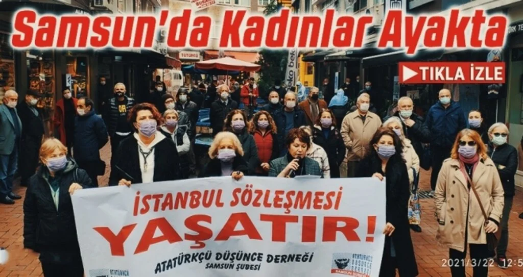 Samsun'da Kadınlar Ayakta