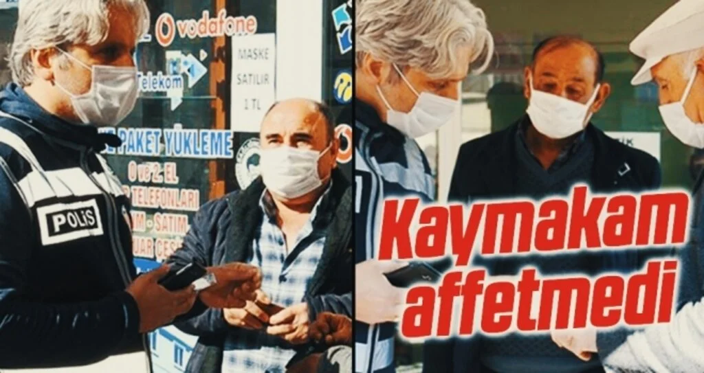 Samsun'da Kaymakam affetmedi
