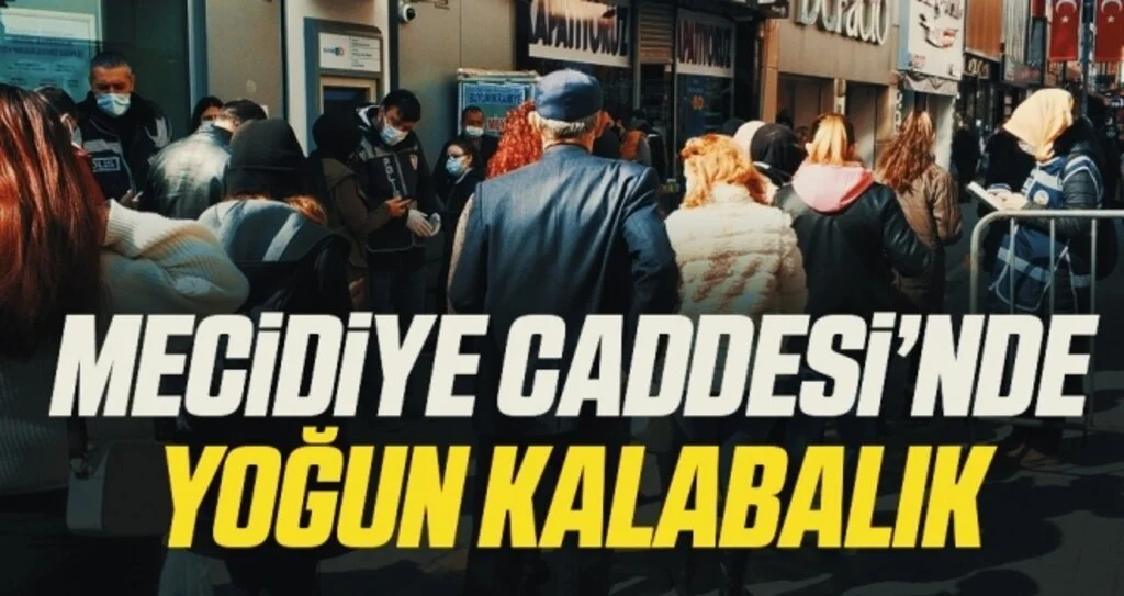 Samsun’da Mecidiye Caddesi'nde HES kodu uygulaması