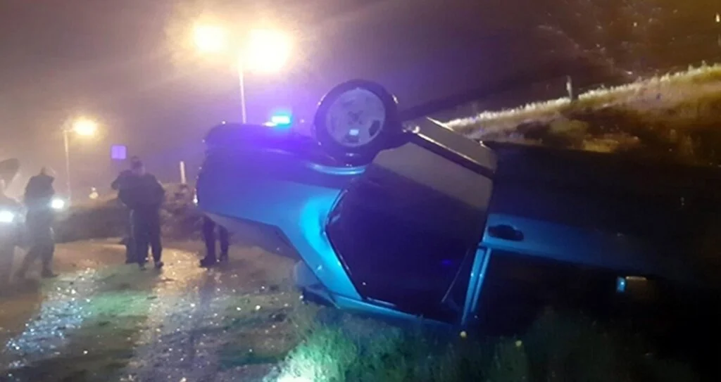 Samsun'da otomobil takla attı: 1 yaralı