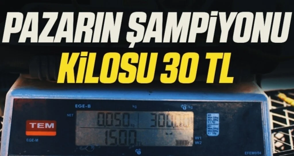 Samsun'da Pazarın şampiyonu: Kilosu 30 TL