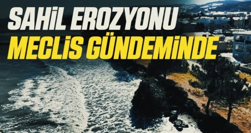 Samsun'da Sahil erozyonu meclis gündeminde
