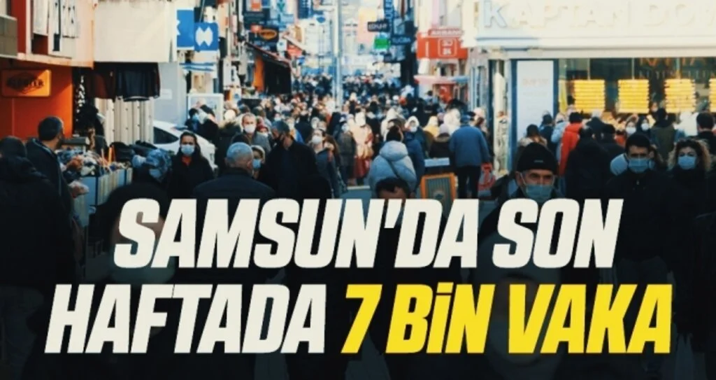 Samsun'da Son haftada 7 bin vaka 