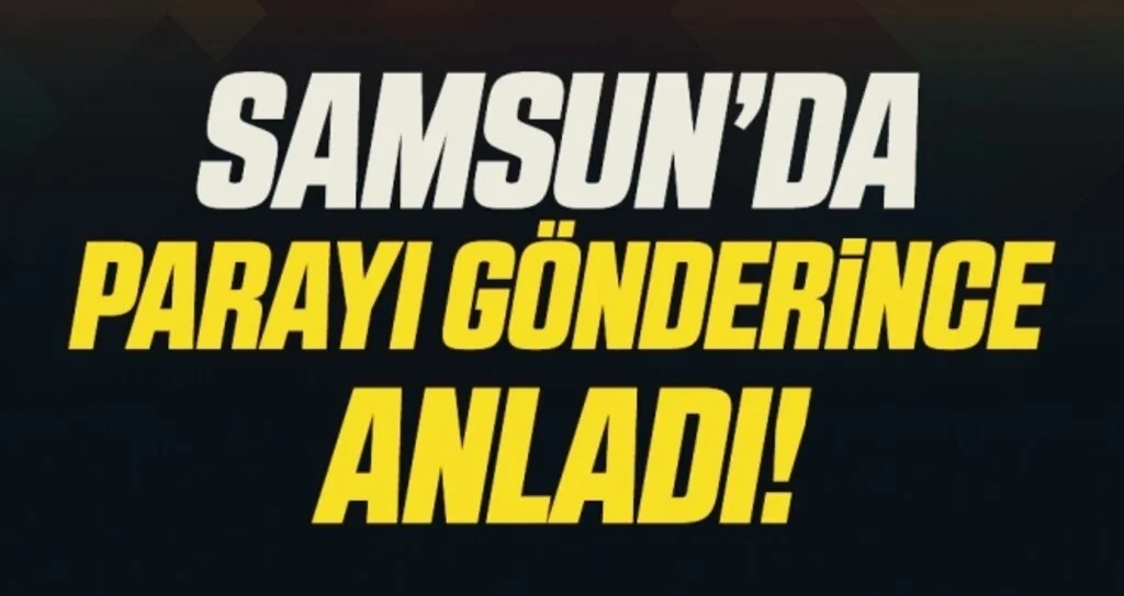 Samsun'da Telefonla 8 bin 200 lira dolandırıldı