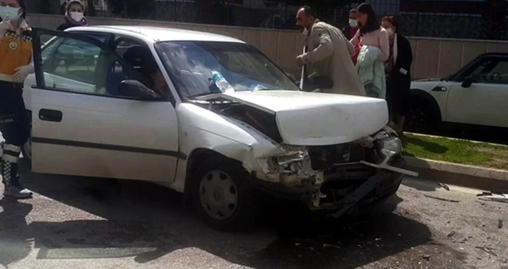 Samsun'da trafik kazası: 2 yaralı