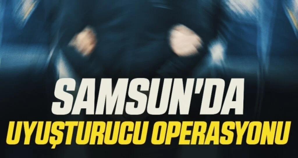 Samsun'da uyuşturucu operasyonunda 2 kişi yakalandı