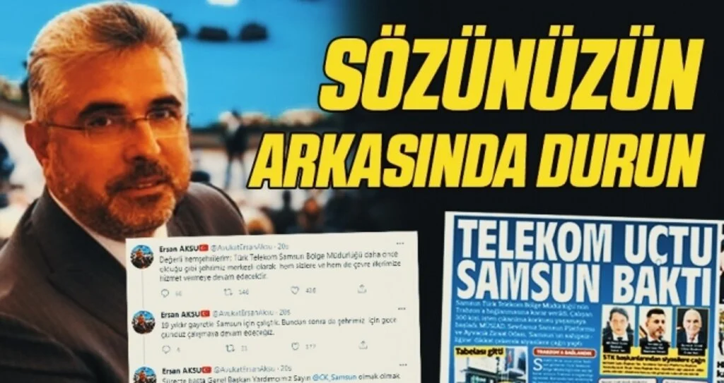 Samsun'da Vatandaş İptal Edilen Türk Telekom Bölge Müdürlüğü Kararının Resmi Açıklamasını Bekliyor