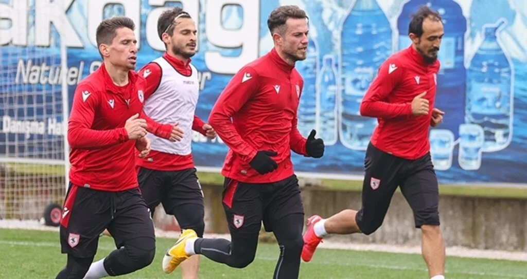 Samsunspor yenileme idmanı yaptı