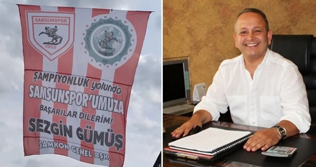 Sezgin Gümüş'ten Samsunspor'a destek
