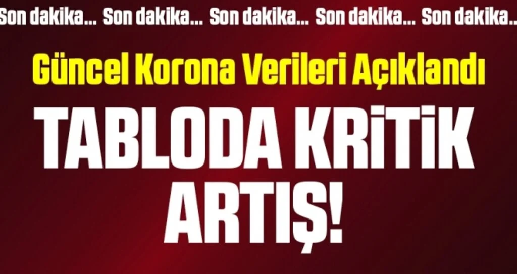 Son dakika… 7 Mart corona virüsü verileri açıklandı! İşte son durum