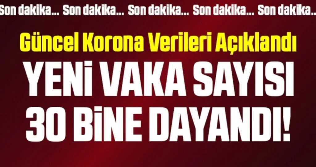 Son dakika… Güncel corona virüsü verileri açıklandı! İşte 24 Mart tablosu