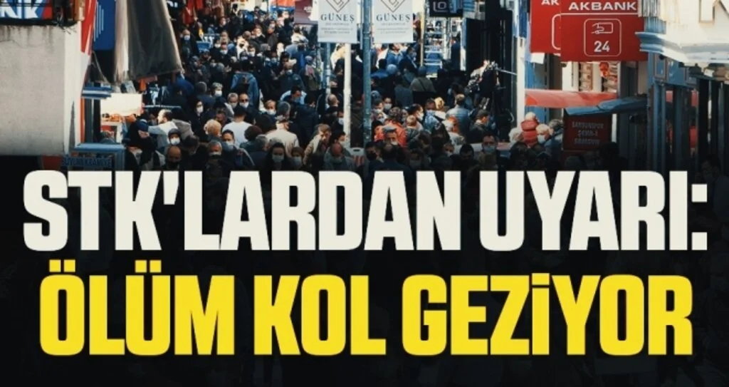 STK'lardan Uyarı: Ölüm Kol Geziyor