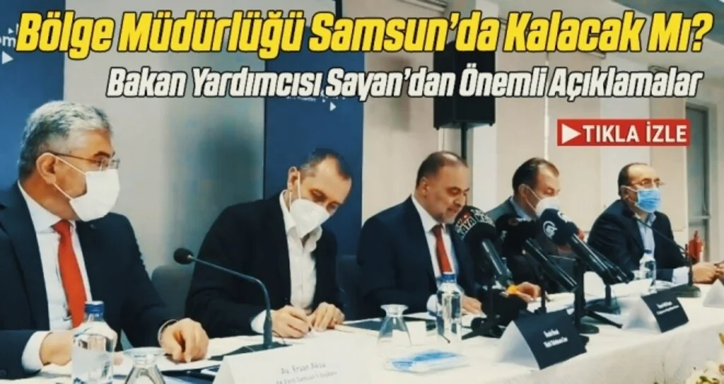 Türk Telekom Bölge Müdürlüğü Samsun'da Kalacak Mı? Bakan Yardımcısı Dr. Ömer Fatih Sayan'dan Önemli Açıklamalar