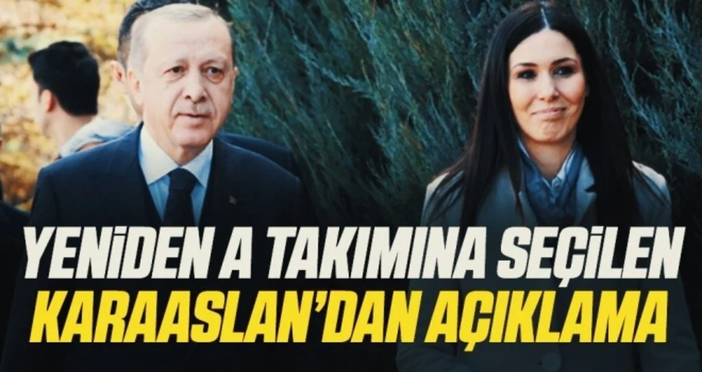 Yeniden A Takımına Seçilen AK Parti Samsun Milletvekili Çiğdem Karaaslan'dan Açıklama