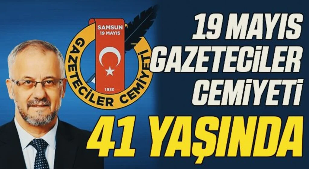 19 Mayıs Gazeteciler Cemiyeti 41 yaşında 