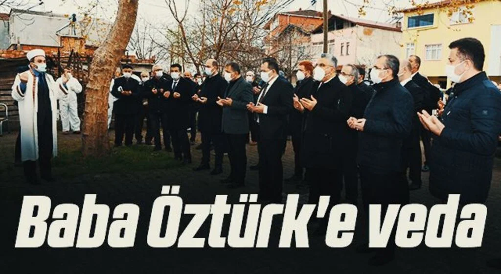 AK Parti Samsun eski Milletvekillerinden Fatih Öztürk babasını son yolculuğuna uğurladı