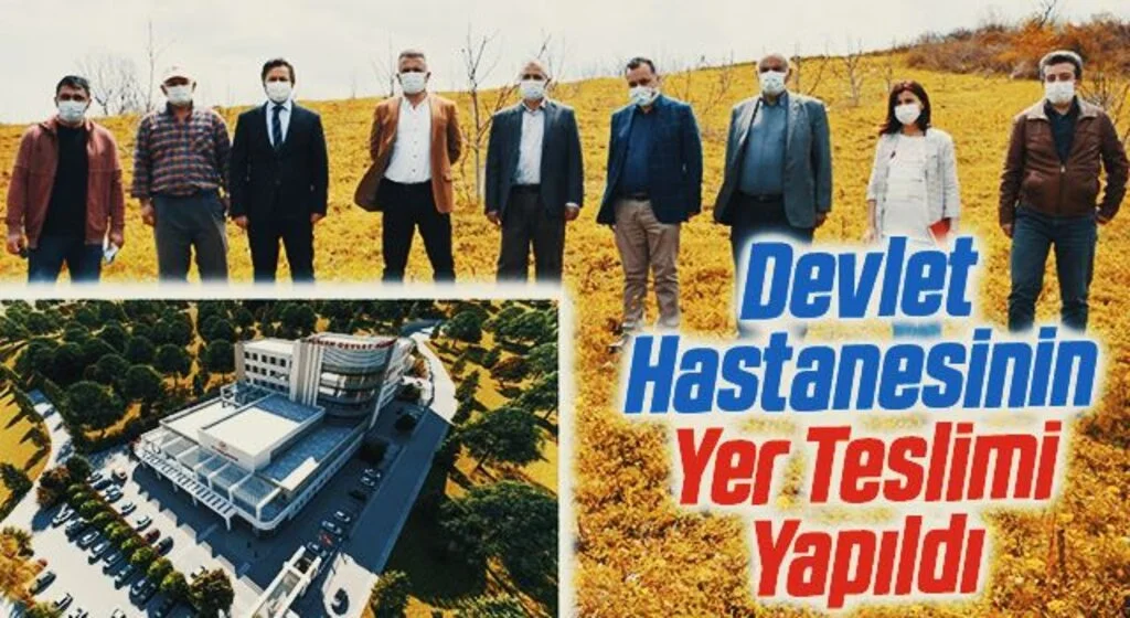 Alaçam Yakakent Devlet Hastanesi'nin Yer Teslimi Yapıldı