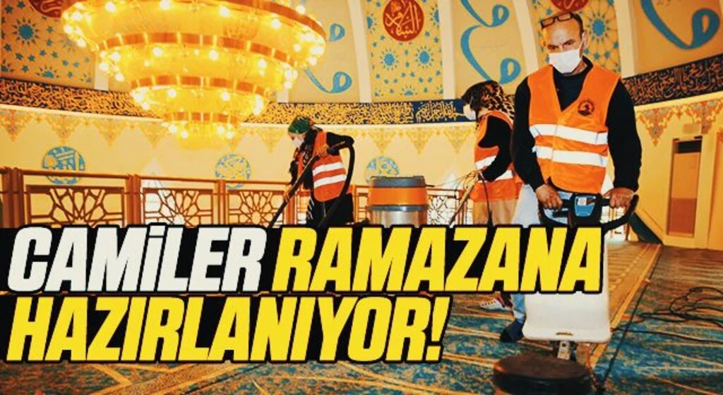 Atakum’da camiler Ramazan’a hazır 