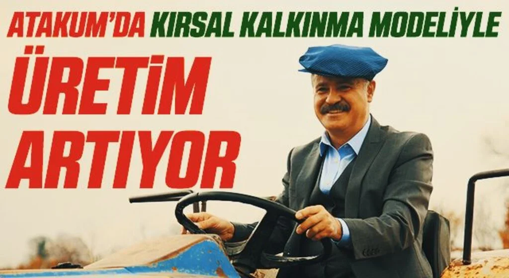 Atakum'da Kırsal Kalkınma Modeliyle Üretim Artıyor