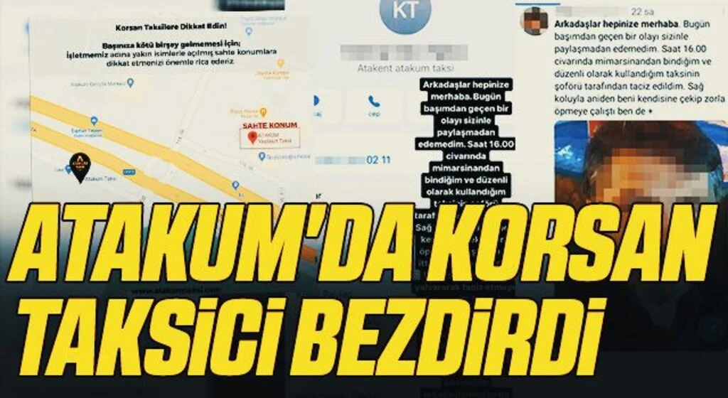 Atakum'da Korsan Taksici Bezdirdi
