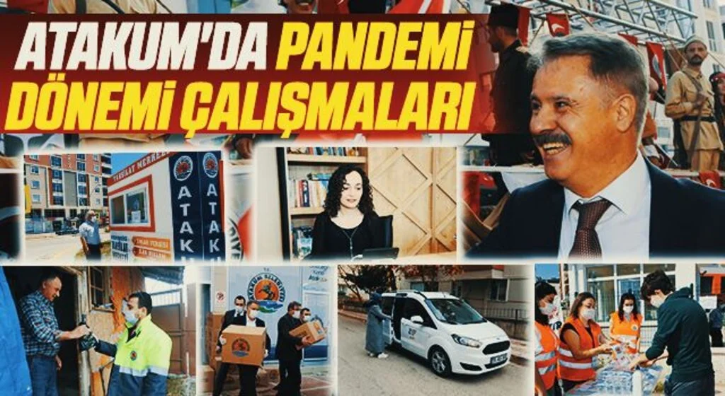 Atakum'da Pandemi Dönemi Çalışmaları