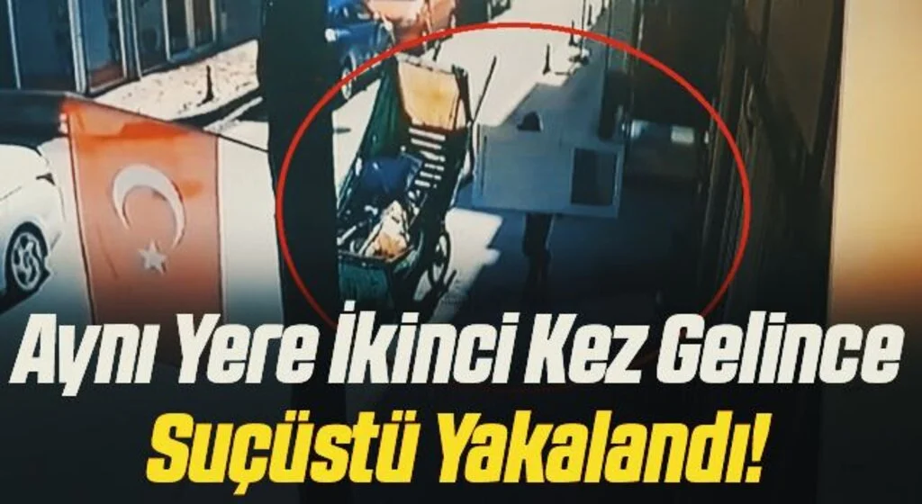 Aynı Yere İkinci Kez Gelince Suçüstü Yakalandı!