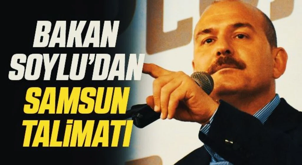 Bakan Soylu'dan Havza'ya hükümet konağı talimatı