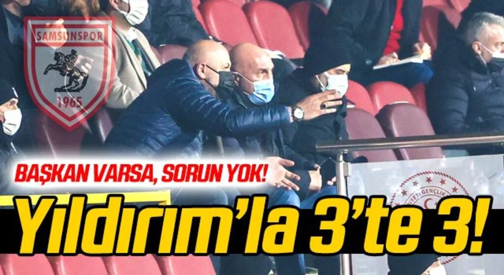 Başkan Yıldırım varsa, sorun yok!