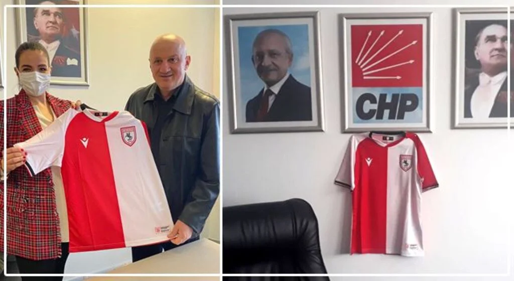 Bayraktutan, Samsunspor formasını odasına astı