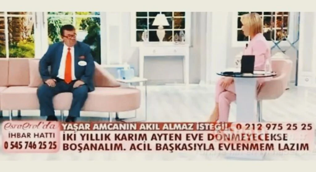 Canlı yayında akılalmaz istek: Karım buraya gelsin boşanalım benim acil evlenmem lazım!