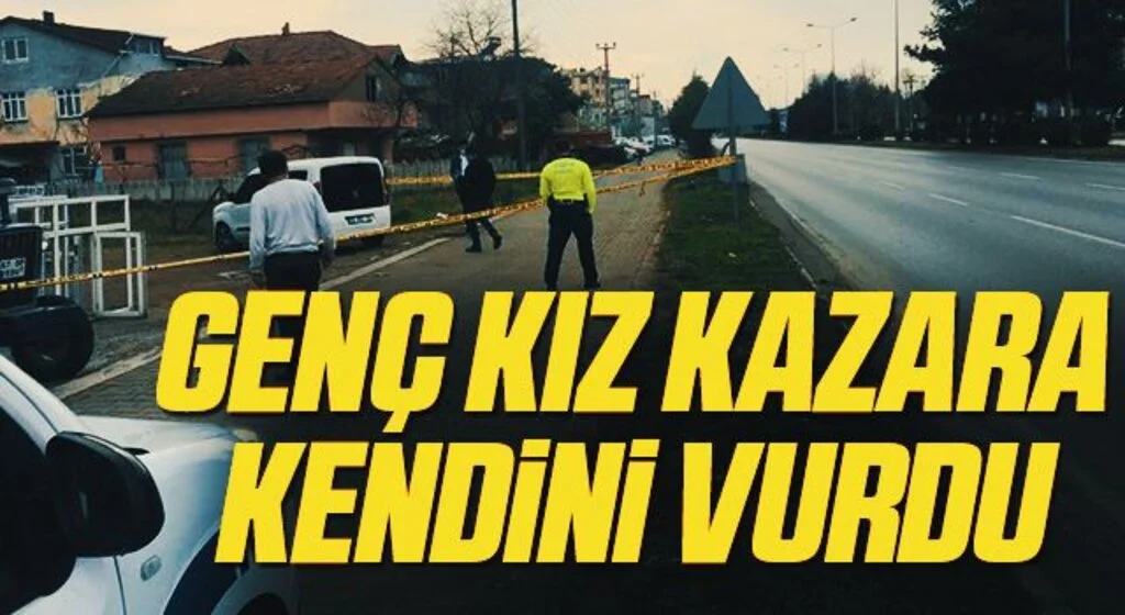 Çarşamba'da kazara kendini vuran genç kız yaralandı